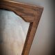 Mirror wood mustache 55x73