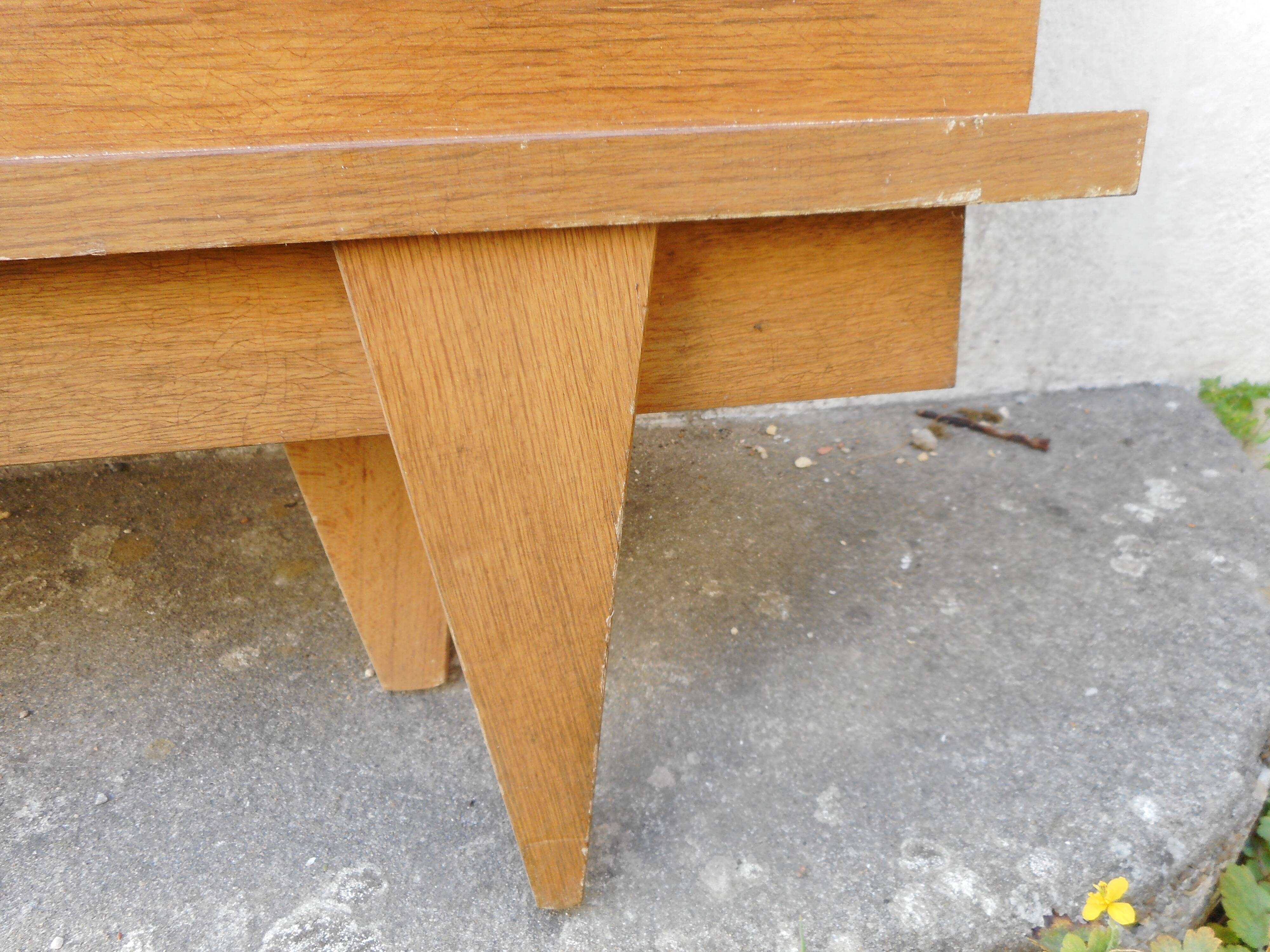 Vintage headboard and footboard