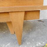 Vintage headboard and footboard