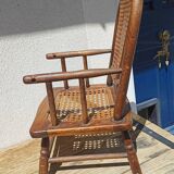 Chaise enfant Baumann cannage