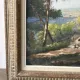 Mediterranean landscape, sea view, oil on canvas signed