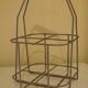 Bottle holder shopping cart 1950
