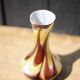 Italian opaline vase, flower pot, flower vase, blown glass, retro, interior decoration