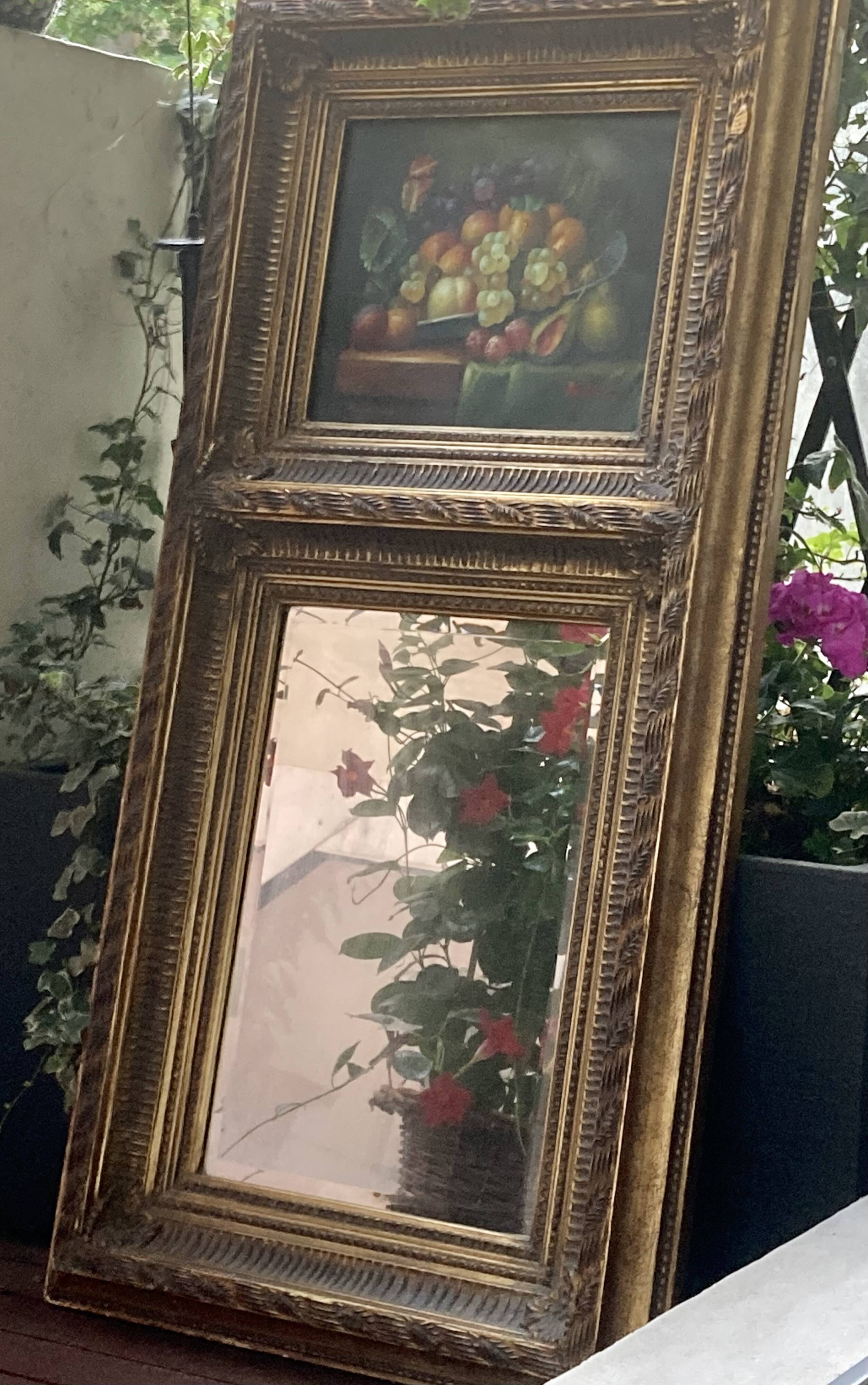 Overmantel mirror - 18th century style