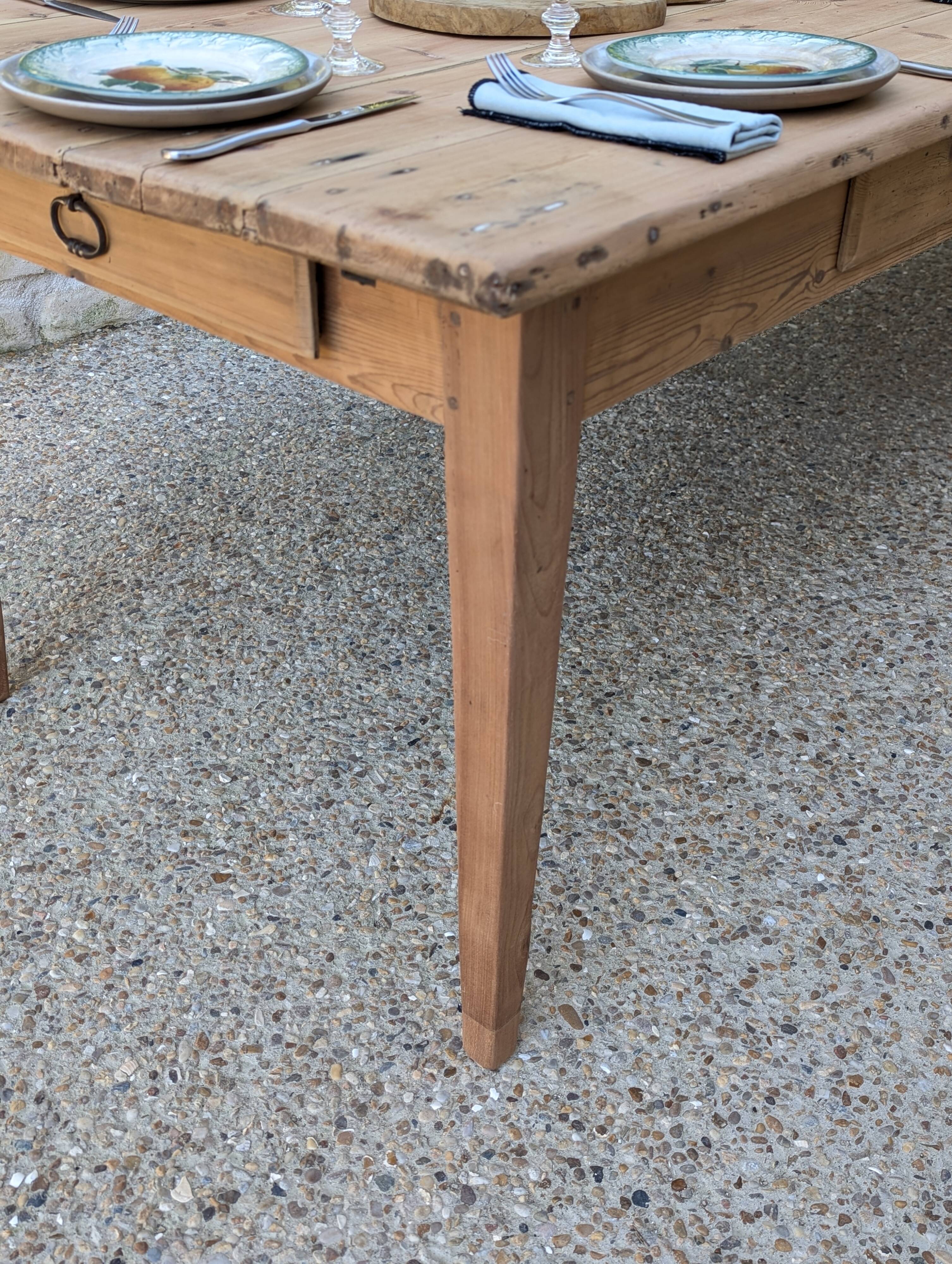 Large farmhouse table