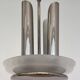 Large Very Rare Bauhaus / Functionalism / Art Deco Chrome Chandelier, 1930s
