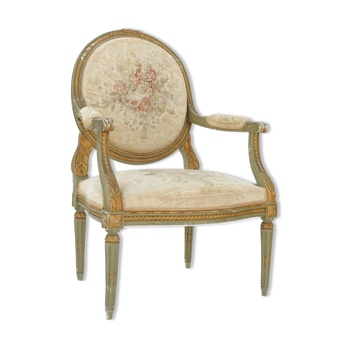Louis XVI-style convertible chair