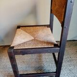 Six mulched dining chairs