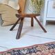 Tabouret de traite brutaliste