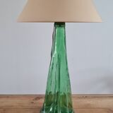 Blown glass lamp