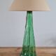 Blown glass lamp
