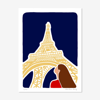 Illustration "Eiffel Tower"