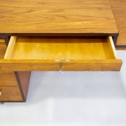 Danish desk made of teak and oak.