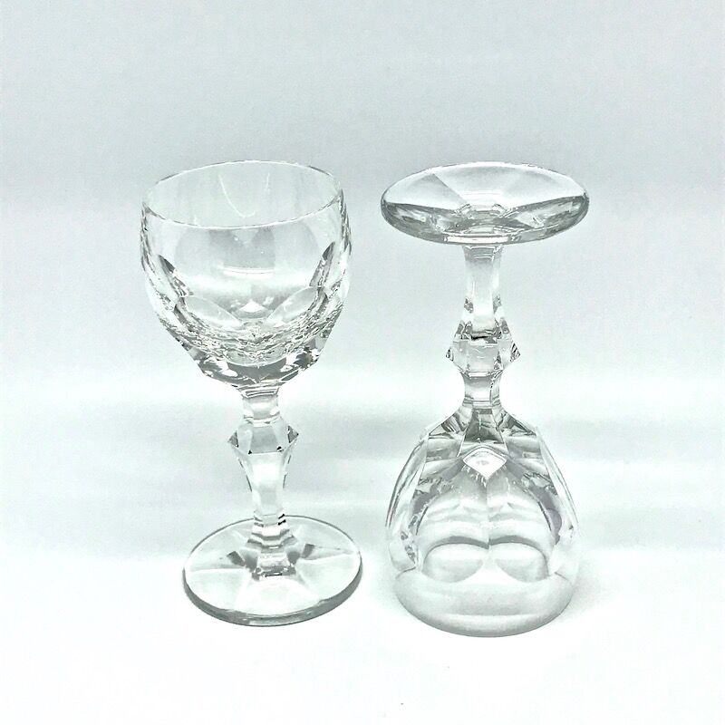 Villeroy and Boch white wine glasses