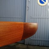 Danish teak dining table from the 1971s with extension cord