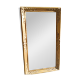 Gilded wood mirror