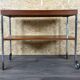 1960s 1970s serving trolley walnut teak Walter Wirz for Wilhelm Renz Design