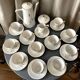 Bavaria porcelain coffee service with wheat decor