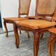 Set of 6 Cane Chairs in Louis XV style