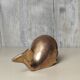 Brass whale ashtray