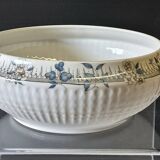 Porcelain salad bowl from Chauvigny, France, in very good condition.