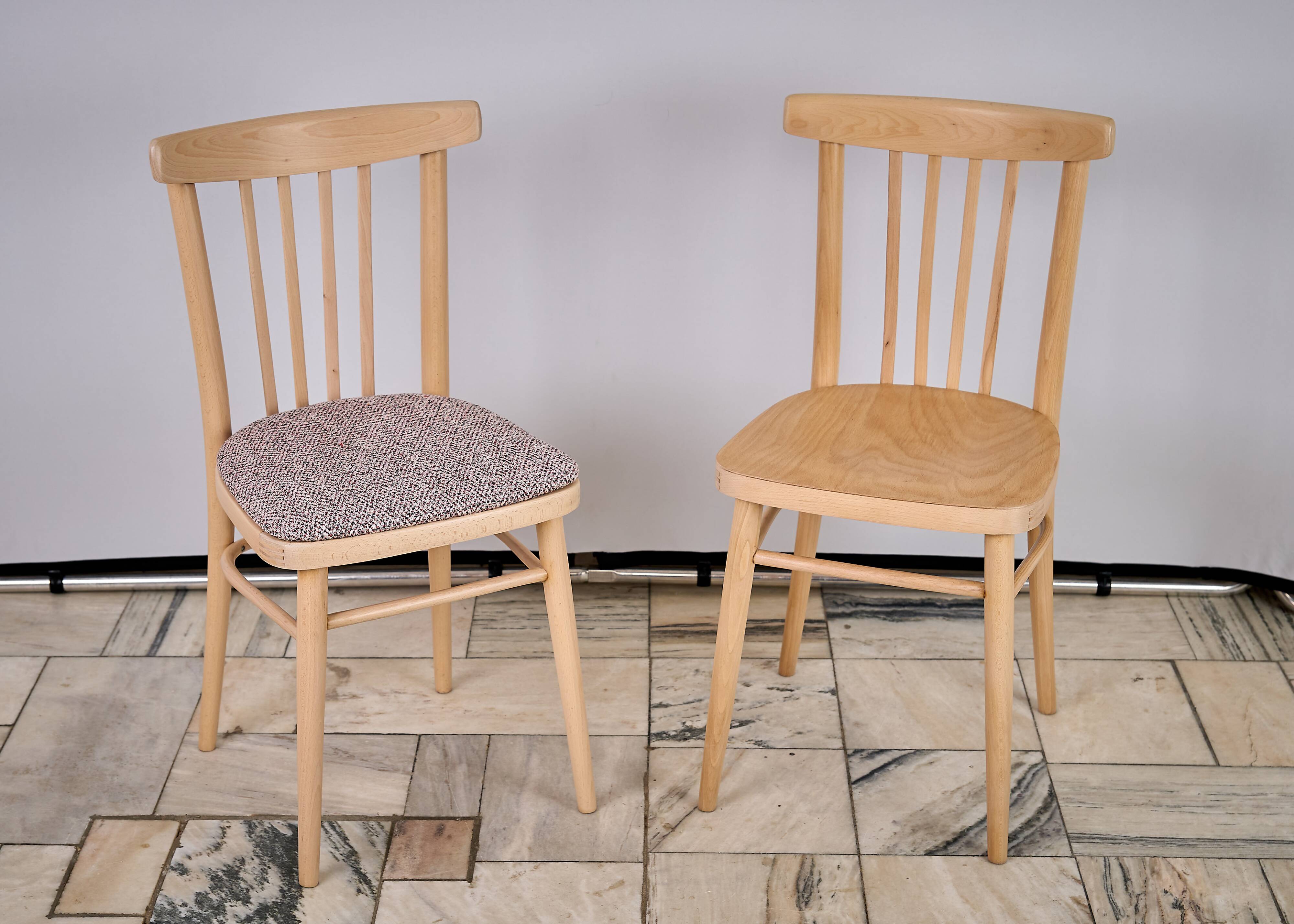 Pair of TON chairs, Czechoslovakia, 1960s, VINTAGE