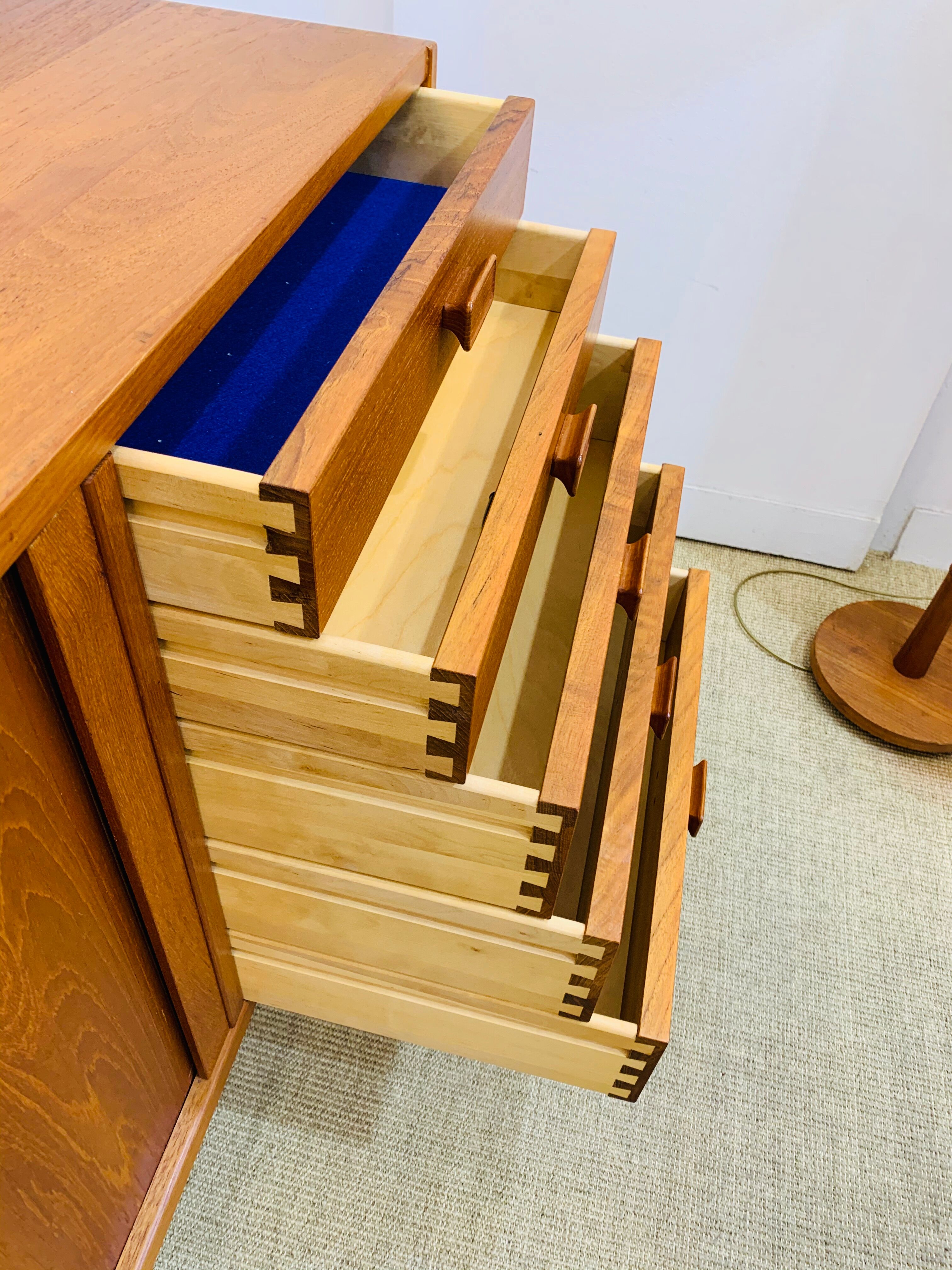 Teak  sideboard Oden model, by Nils Jonsson for Troeds, 60s
