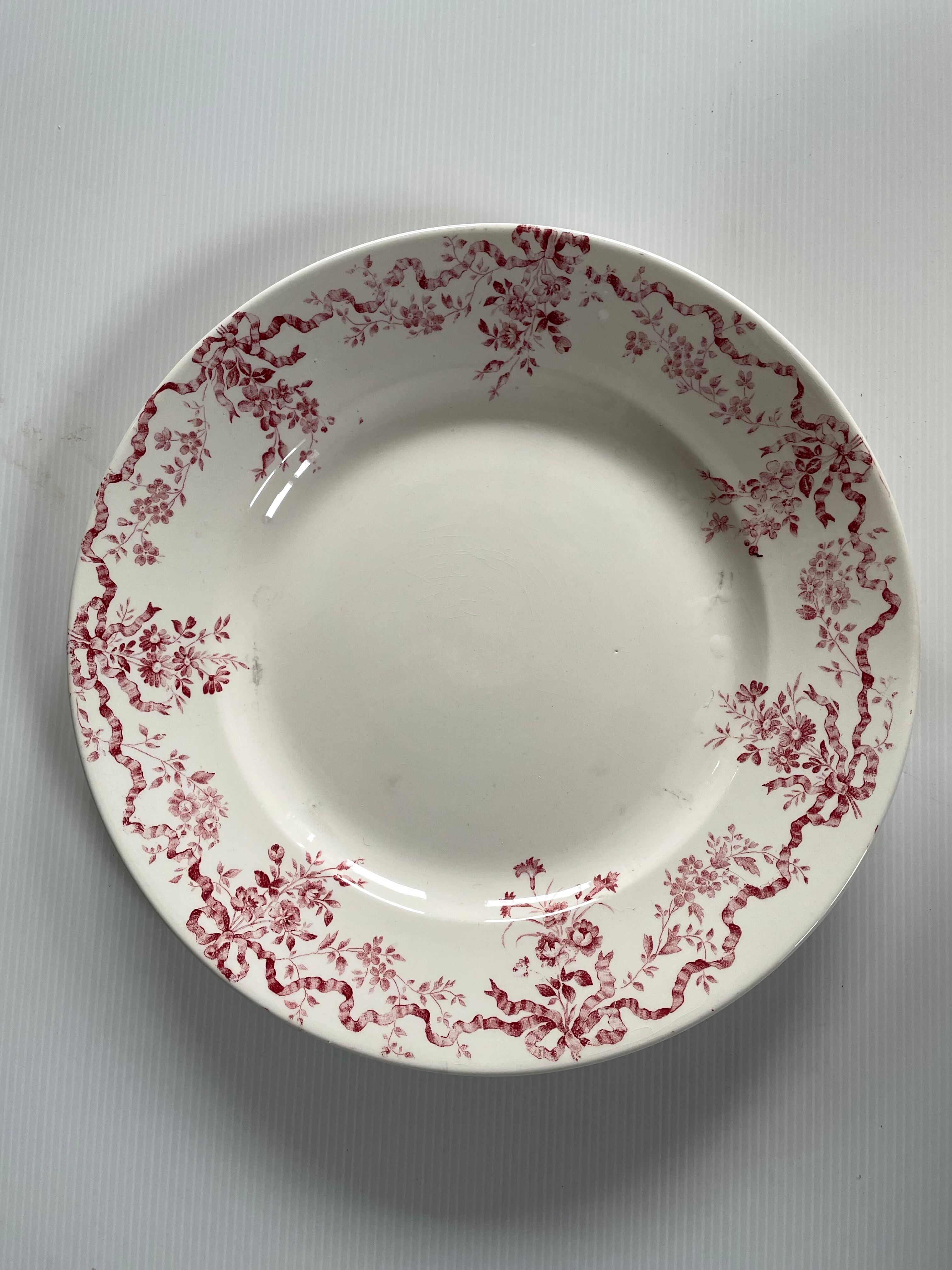 Two ceramic dishes from Longwy