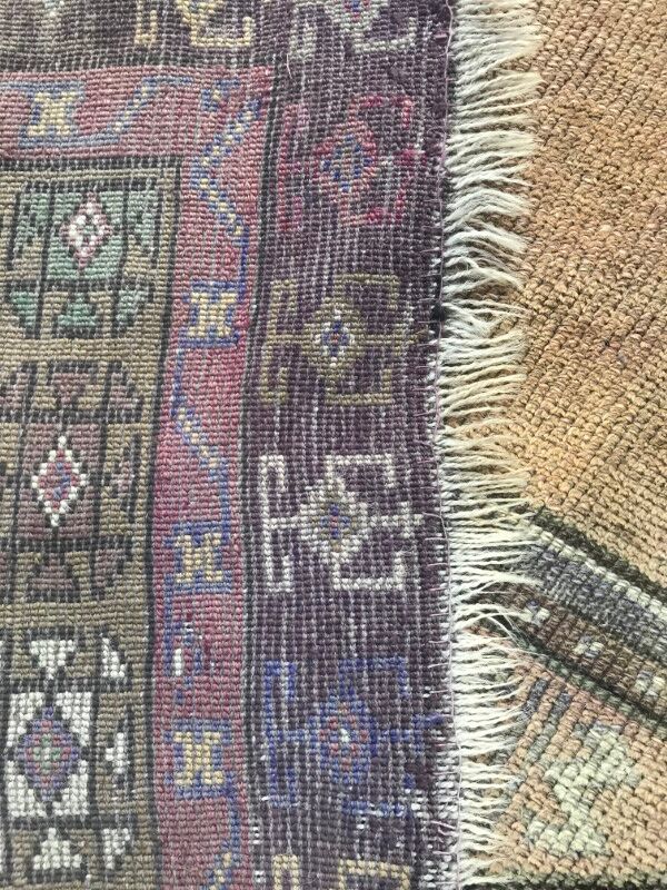 Old prayer rug Turkish 112 x 175 cm