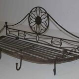 Old metal bakery shelf 30's years