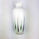 Colorful patterns glass vase style 1950