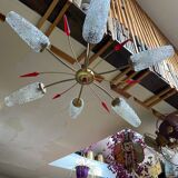 Vintage chandelier 60s 70s