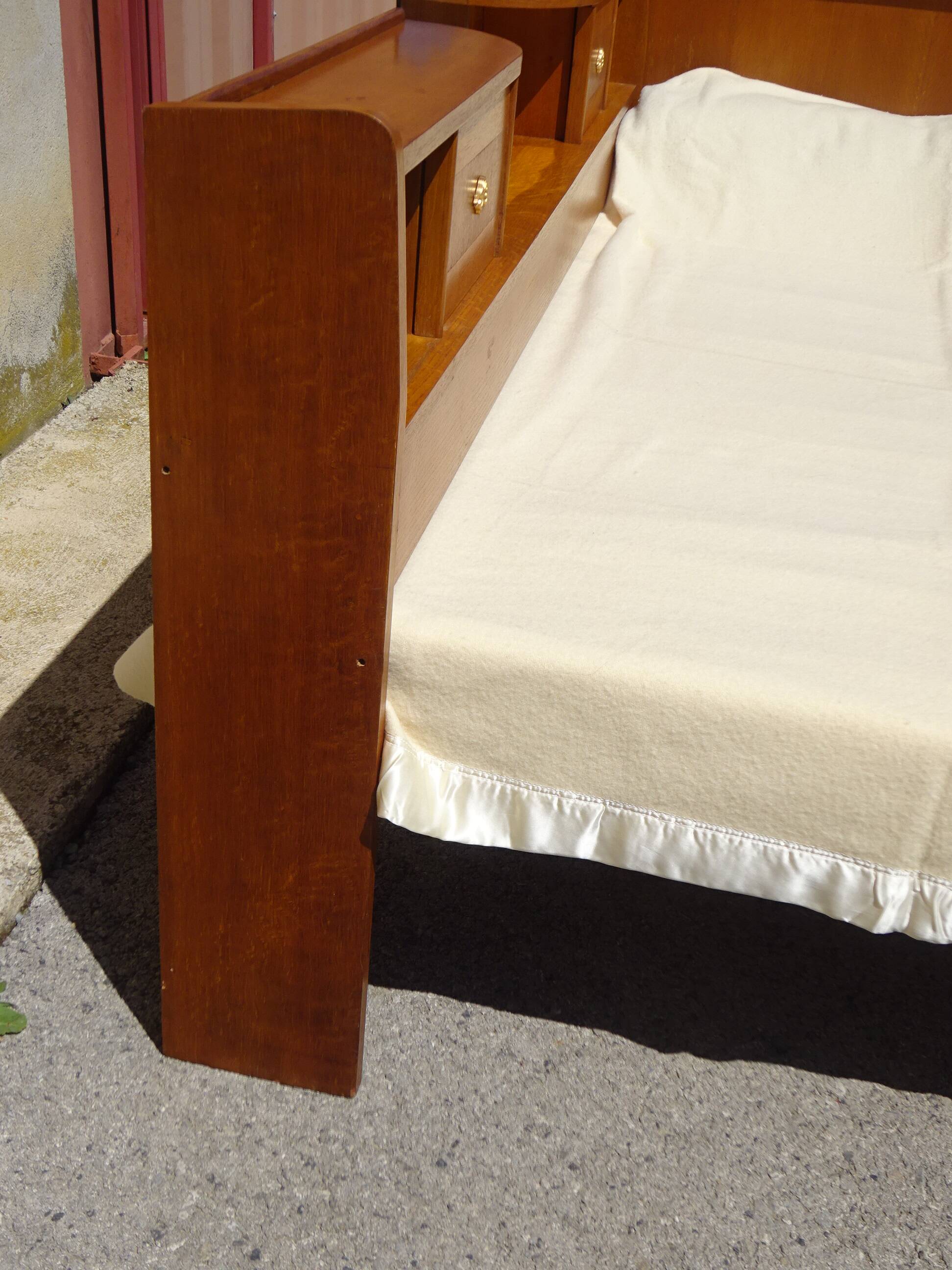 Cosy set and vintage headboard