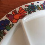 8 plates to Acapulco from Villeroy and Boch 1960 compartments
