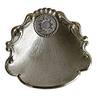 Decorative metal catchall tray