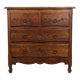 Rustic oak chest of drawers