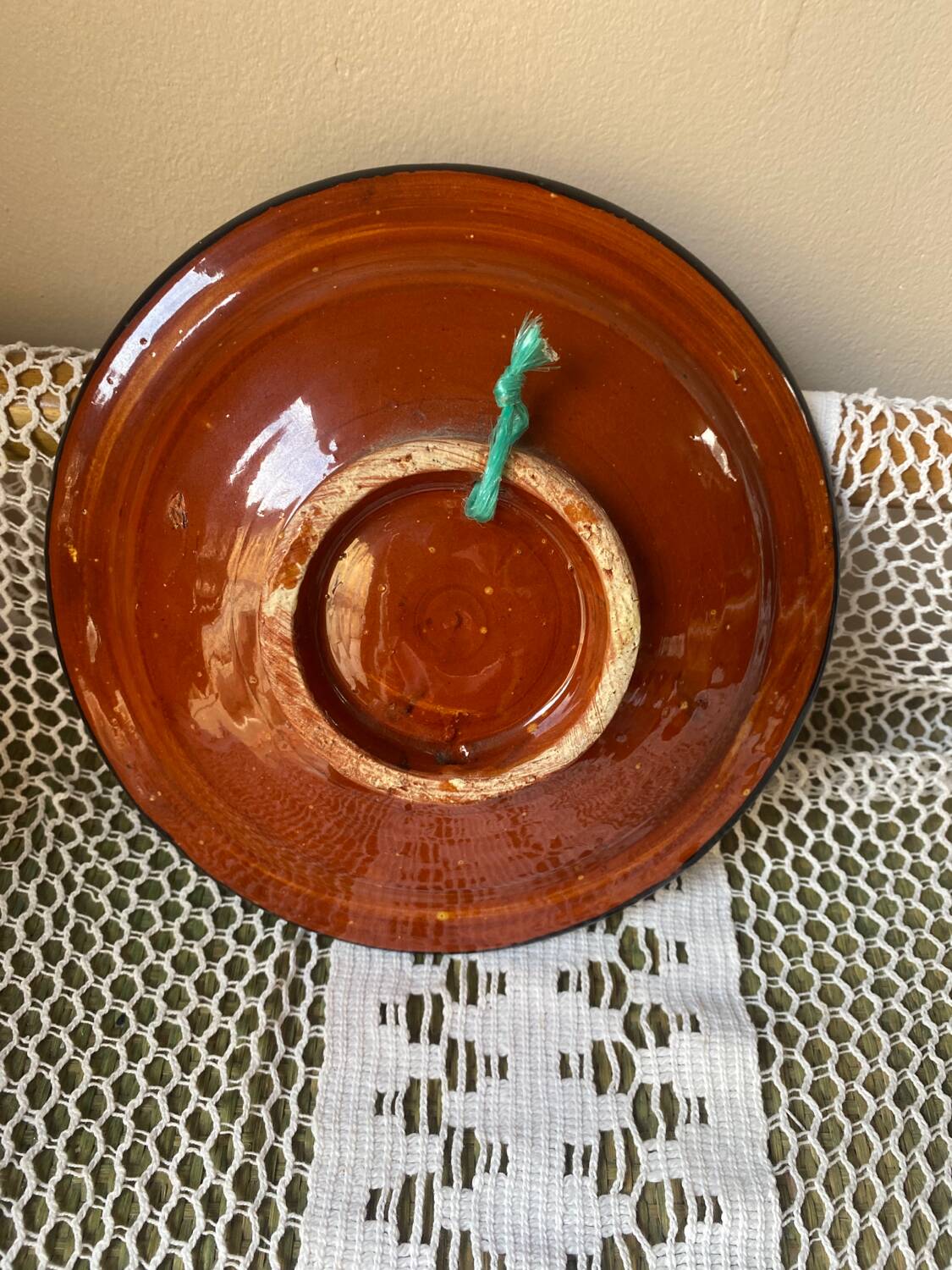 Assiette orientale colorée