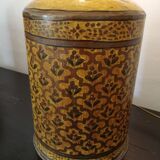 Duo of vintage metal lamps