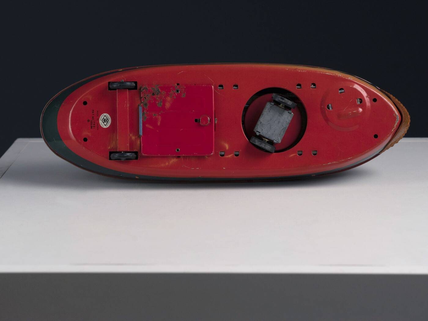 Tin Toy Tugboat, 1960s, Japan