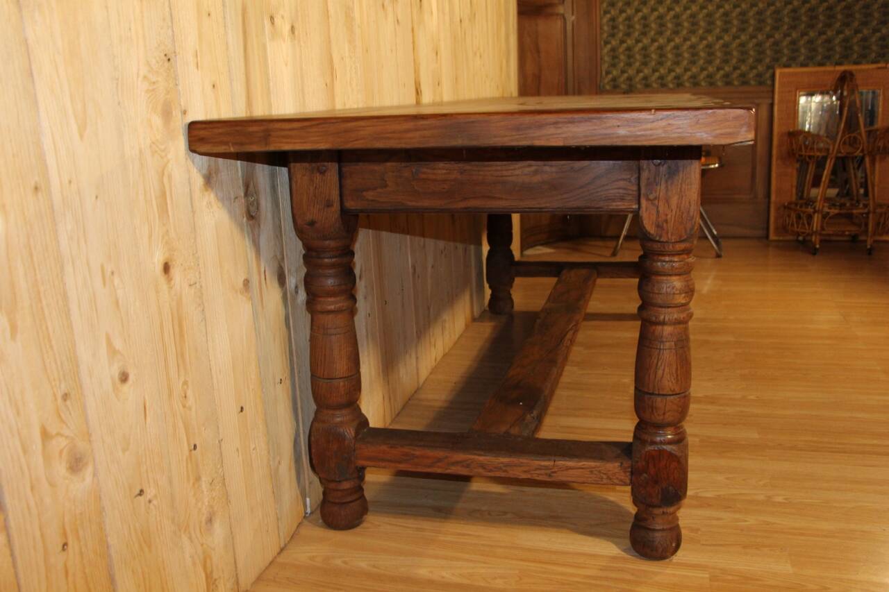 Large Farmhouse Table 215 Cm Length