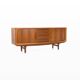 Tambour door sideboard by Johannes Andersen for C.F.C. Silkeborg, Denmark 1960s