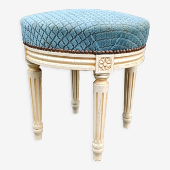 Stool footrest old style louis xvi