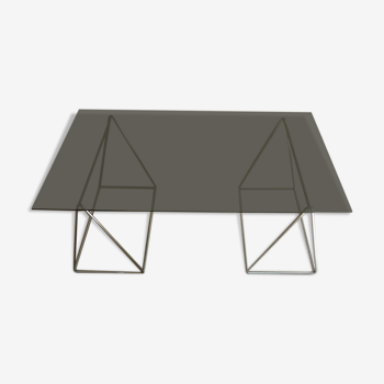 Table basse en verre