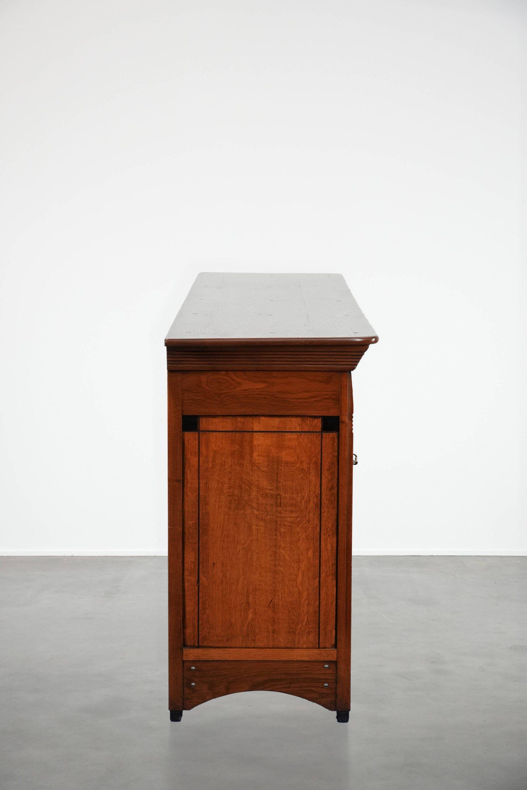 Beautiful, luxurious and large Art Nouveau design sideboard