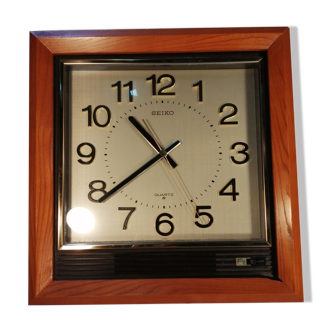 Vintage clock seiko quartz 70s