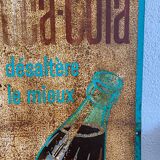 Coca-Cola advertising plaque