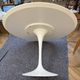 Dining table with tulip base by Eero Saarinen for KNOLL