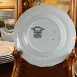 English earthenware service, CP monogram, ducal crown, 109 pieces