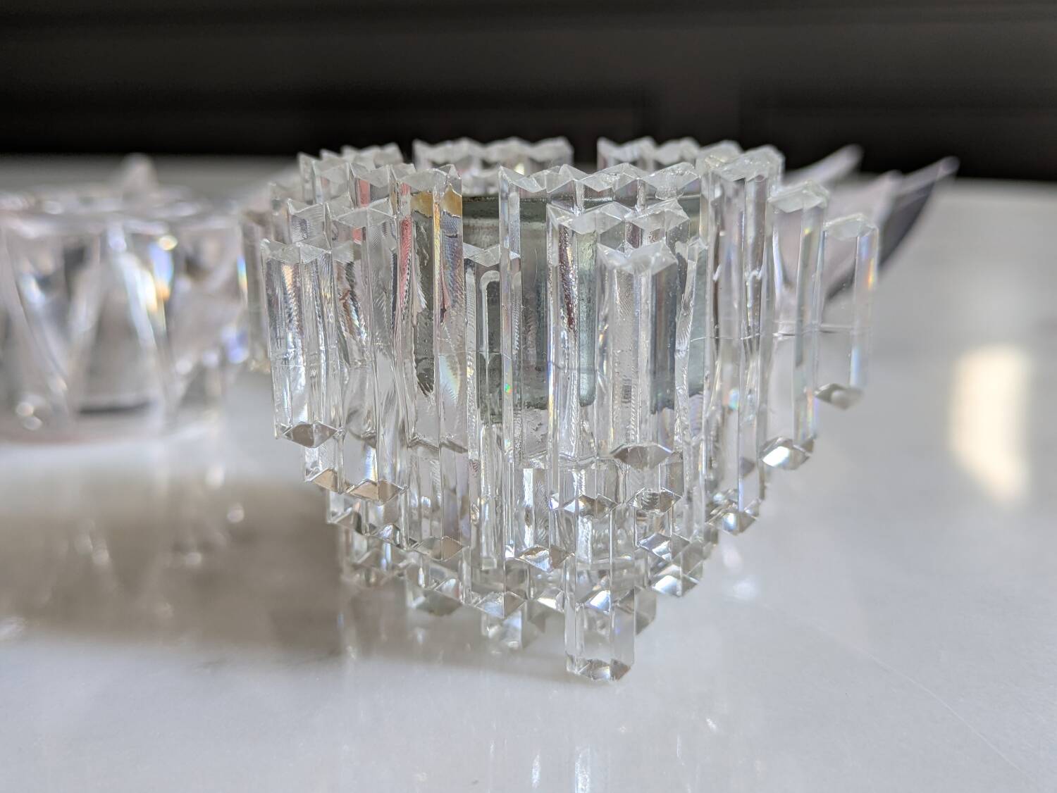 Set of candlesticks from the 70s.