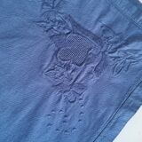 Old square tablecloth
